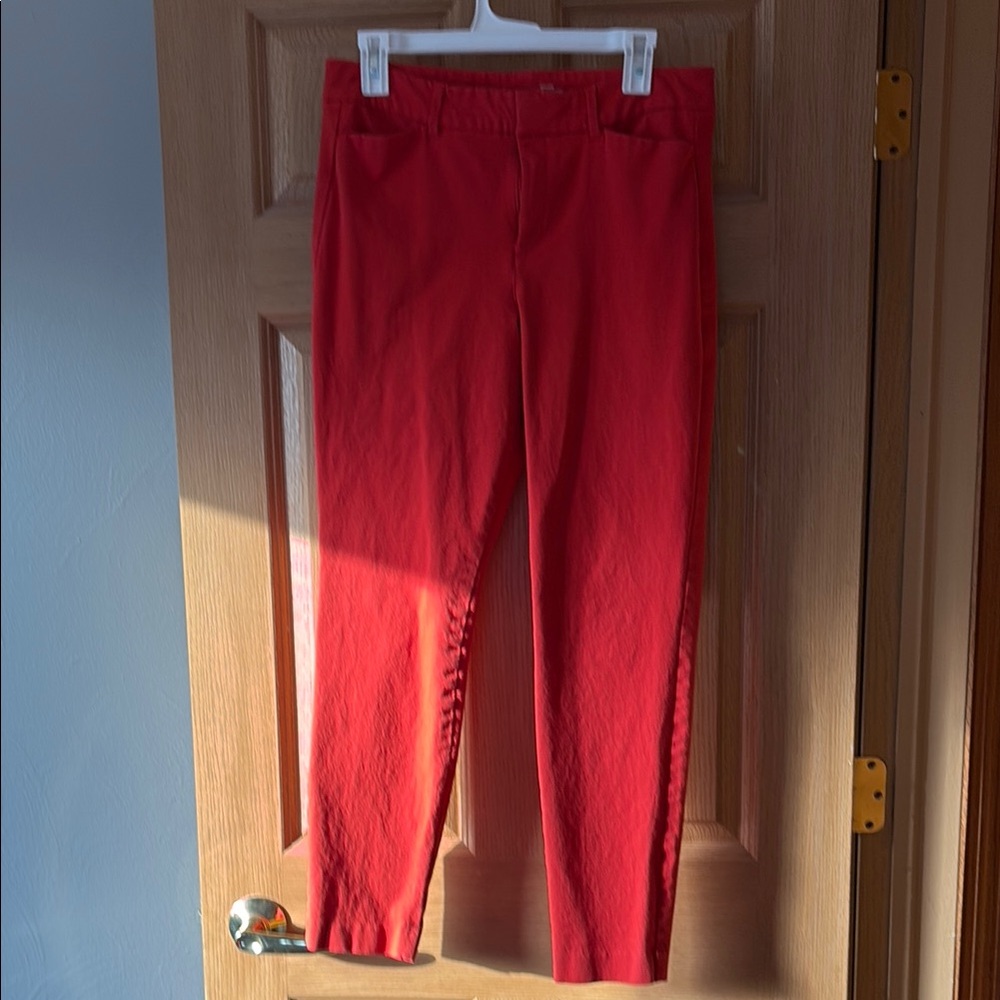Red women’s pants